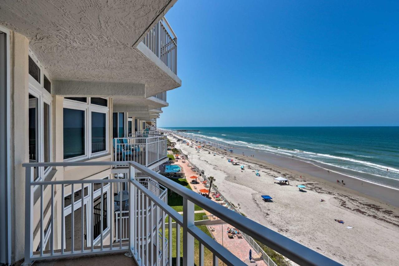 Waterfront Daytona Beach Shores Condo With Amenities Exterior photo